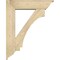 Ekena Millwork Imperial Traditional Rough Sawn Bracket w/ Offset Brace, Douglas Fir, 8"W x 32"D x 40"H BKT0806X32X40IMP01RDF - alternate 4